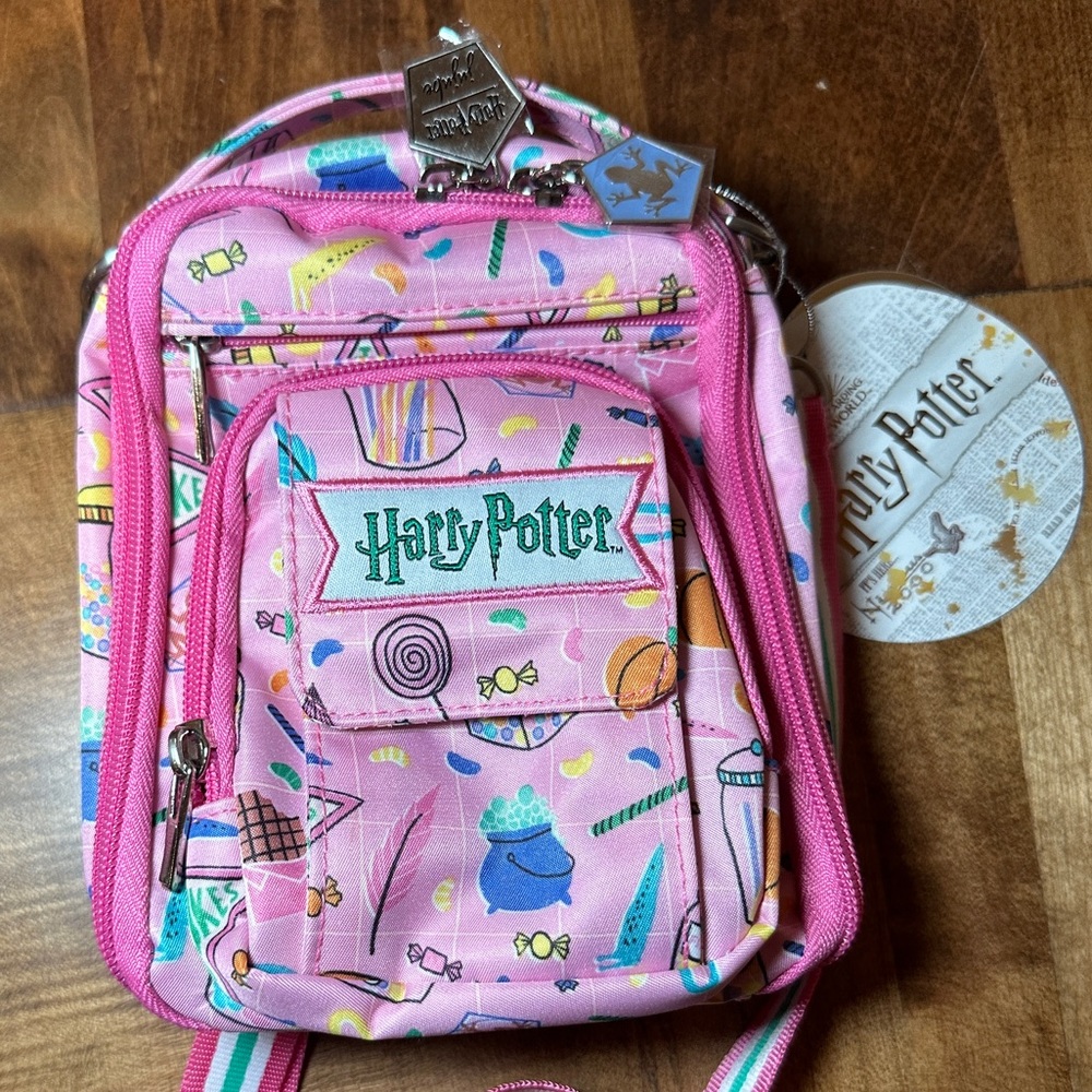 Mini Jujube “Mini BRB” Backpack - Retired Honeydukes Print! Harry Potter